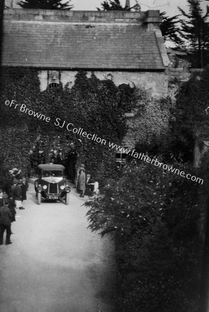 APOSTOLIC NUNCIS AT NENAGH ENTERING CONVENT